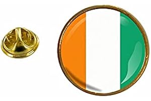 Akachafactory pins pin Badge pin's Drapeau Cote D'Ivoire ivorien Rond cocarde