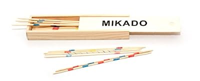 JeuJura L'ARBRE A JOUER Mikado en bois 18 cm - Plumier en bois