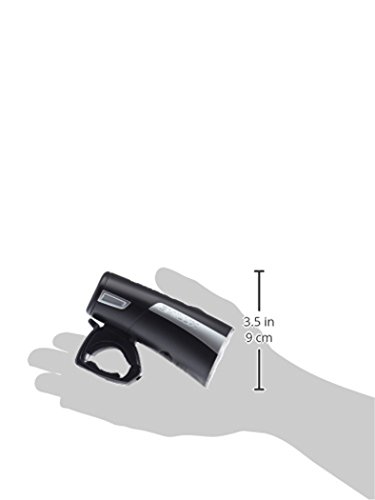 Sigma Frontleuchte Batterie-Frontleuchte LED – Smilux StVZO, Schwarz / Silber, 63385 - 4