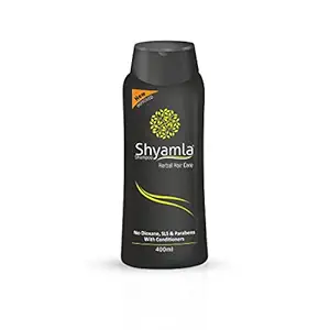 Vasu Shyamla Herbal Hair Shampoo Free from Dioxane, SLS and Parabens with conditioners - 400 ml