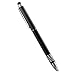 Produktbild Eingabestift Touchstift Touchscreen Stift Sansee Premium Metall Universal Eingabestifte Stylus Touch Pen für Handy Smartwatch Smarthandy ipad (Schwarz)