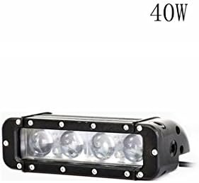 SHENCHI 40W led strip light LED work lights ATV off-road car dome 4D fish eye convex lens spotlight luminous flux: 4000LM color temperature: 6000K size: 20 * 6 * 9cm