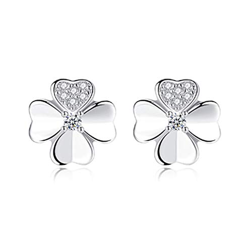 FXY Boucles d'oreilles Femme S925 Boucles d'oreille en Argent Sterling Boucles d'oreilles en Argent Sterling hypoallergéniques sans Nickel et sans Nickel.