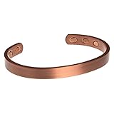 Copper Magnetic Bracelet in Gift Box For Men And Women - Pure Copper and 6 Magnets