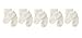 Produktbild Need4Baby 5 x Babysocken Erstlingssocken Unisex Gr.15/17 (0-6 M) Weiß
