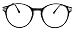 Produktbild Zeitlose Fashionbrille im 50er 60er Vintage Look Nerdbrille Streberbrille Pantobrille mit Metallbügel VN38 (Schwarz)