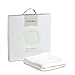 The Little Green Sheep Organic Jersey Blanket White (Small)