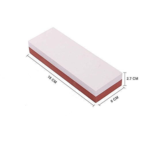 fitTek Wasserstein Schleifstein Abziehstein Wetzstein Schärfstein 3000/8000# Korund - 3
