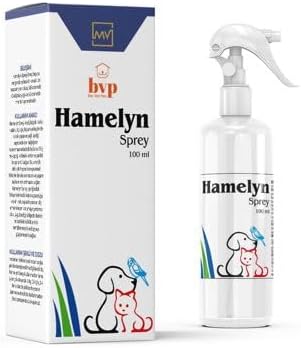 Ber vet pet Hamelyn Bit-Pire-Kene Spreyi, Doğal Koruma, Kedi Köpek Kuş Tavşan İçin, 100ml