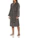 Price comparison product image Calvin Klein Women's Robe Dressing Gown, (Grey 080), 12 (Size: M-L)