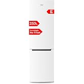 Nilson NC185500ENF White Combi Refrigerator, Capacity 253 L, No Frost, Multi Air Flow, Low Sound, Reversible Door, Energy Rat