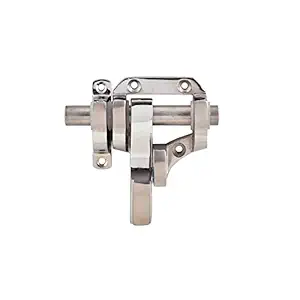 EHardware Depot Main Double Door Hardware Aldrops | Lightweight Latch for Home Gate, Dual Tone Finish