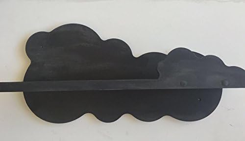 Nursery Cloud Shelf Hand Made Painted Annie Sloan Graphite New Solid Sturdy