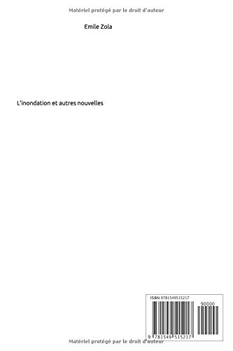 Book's Cover of L'inondation et autres nouvelles