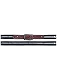 S/M = 85 cm SPOOKS Gürtel Belt Sequin navy/silver Größe S/M