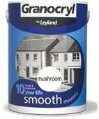 Granocryl 5 Litre Smooth Masonry Paint Fern