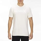 Etiqueta Icon clip Hurley M One&Only Solid tee Camisetas, Hombre, Pale Ivory, L