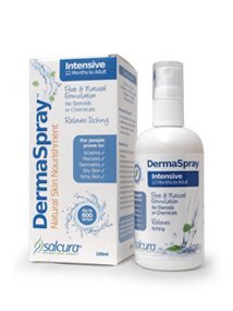 Salcura 250ml Derma Spray Intensive Natural Skincare Treatment