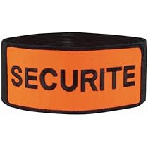 Brassard Organisation Tremblay - 7x15.5cm, Réglable Scratch | Pour Football, Événements