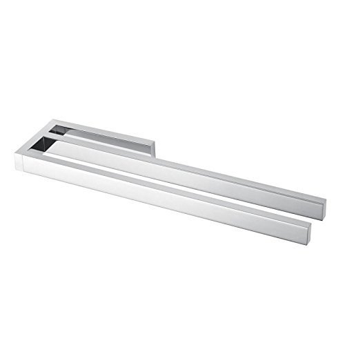 AVENARIUS Handtuchhalter zweiarmig 390 mm für Badmöbel verchromt - Serie Universal