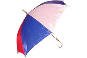 FUNNY FASHION Parapluie bleu/blanc/rouge - Taille Unique
