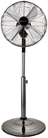 Bionaire - BASF1516-I - Ventilateur Convertible sur Pied/de Bureau - Chrome Bross&eacute; 50 &agrave; 85 cm/35 W