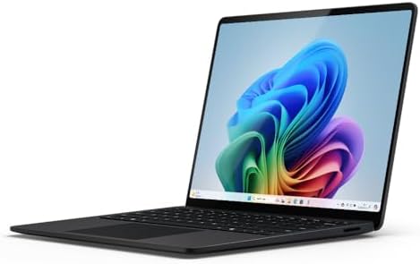 Microsoft Surface Laptop | Copilot+ PC | 13.8” Touchscreen | Snapdragon® X Elite | 16GB RAM | 512GB SSD | Ultimo modello, 7a edizione | Nero
