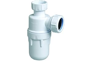 STOCKSALE 32Mm 1 1/4" Telescopic Waste Bottle Trap (76Mm Seal) Bathroom Kitchen Basin Sink