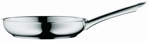 WMF cookware set 6-piece Diadem Plus pouring rim glass lid Cromargan stainless steel brushed suitable for all stove tops including induction dishwasher-safe