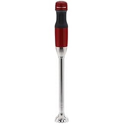 Kitchenaid 5KHB2571EER0 Mixeur Plongeant 5 Vitesses 3 Embouts à Lame + 5 Accessoires Rouge Empire