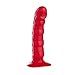 Produktbild SUP Weibliche Masturbation gerät Simulation Penis Soft leim steckende orgasmus Nachahmung Penis Massage Stick Erwachsene erotische Sex liefert (Farbe : Red)