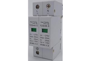 BOGAS ELECTRONICS Protector Sobretensiones Transitorias Monofasico AC SPD 2P 20KA ~ 40KA 230VV