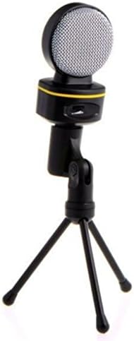 LOOKAY Condenser Sound Studio Recording Microphone Mic w/ Stand SF-930 for PC Laptop Gaming Skype MSN - Black