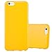 Produktbild Cadorabo Hülle für Apple iPhone 6 / iPhone 6S - Hülle in Jelly GELB – Handyhülle aus TPU Silikon im Jelly Design - Silikonhülle Schutzhülle Ultra Slim Soft Back Cover Case Bumper