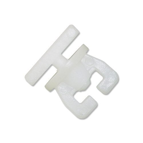 Interdeco Gardinenfeststeller / Gardinenstopper für Gardinenschienen / Innenlaufstangen (2 Stück)