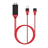 ✔Verwenden Sie dieses Kabel, um Ihre Lieblingssendungen nicht mehr auf kleinen Bildschirmen zu sehen, sondern teilen Sie das Glück mit Ihrer Familie oder Freunden auf Ihrem großen HD-Fernseher oder Projektor!