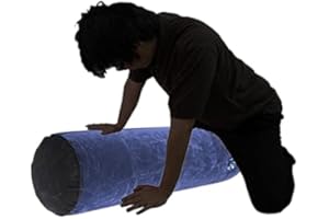 binxliuxo Oreiller câlin Gonflable avec Oreiller de Soutien du Corps de Coussin cylindrique Magique Gonflable à Trou Profond