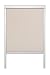 Produktbild Lichtblick Dachfenster-Rollo Skylight, 49,3 x 94,0 cm (B x L) in Creme, 100 % Verdunkelung, Thermo-Rollo für Velux-Fenster, Sonnen-, Hitze- & Sichtschutz (F06)
