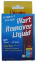 Premier wart remover liquid, maximum strength - 0.5 oz