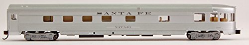 Preisvergleich Produktbild Bachmann Industries Streamline aus Beobachtung Auto mit beleuchtetem Innenraum – Santa Fe (N Maßstab), 85 '