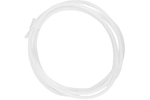 Diyeeni 1,5/2 m PTFE biała rura teflonowa Bowden do filamentu 1,75 (ID 2,0 mm / 4,0 mm OD) do drukarek 3D (2 m)