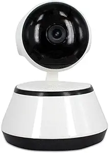 ZCELL Pro Wireless HD 1080P Robot Camera | Cloud Based Storage | Two Way Communication | Night Vision Camera | Supports SD Card - White