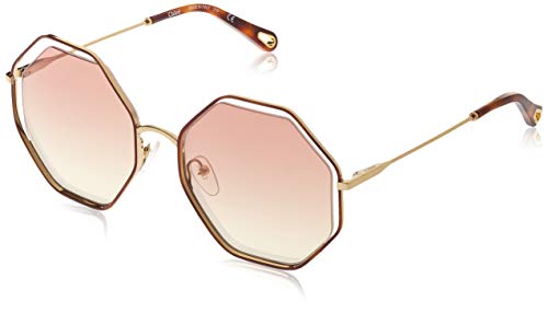 Preisvergleich Produktbild Chloè Damen Ce132s Sonnenbrille, Havana / Bronze, 58