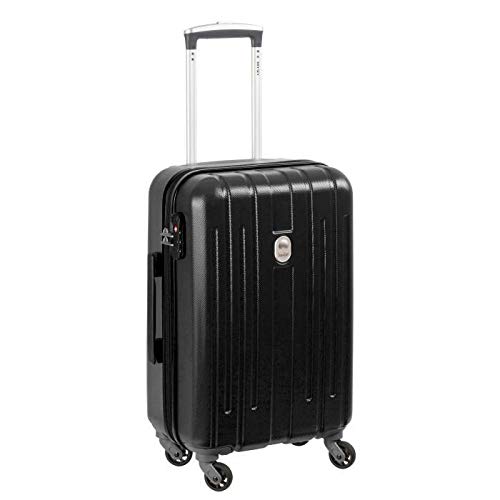 Preisvergleich Produktbild VISA DELSEY Trolley NEKKAR 55cm - 4 Roues Cabine - Noir
