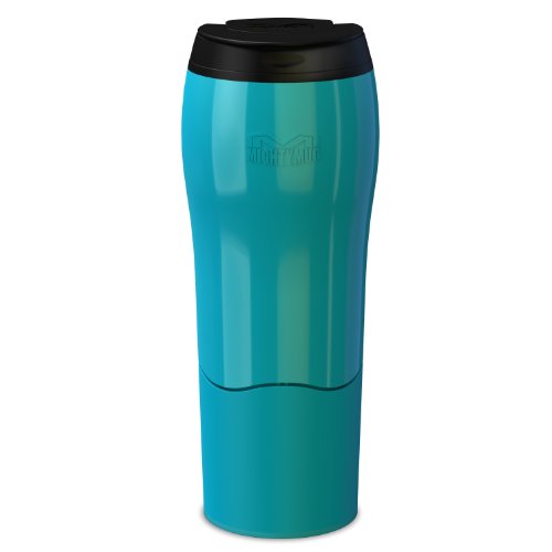 Dexam Mighty Mug Go Thermobecher, fällt nicht um, 0,47 l, Blaugrün