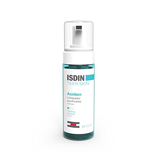 ISDIN Acniben, Gel Limpiador Facial Purificante Espuma | Higiene y Cuidado Diario Pieles Grasas | 150ml