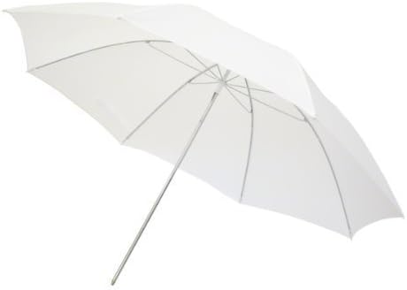 24" (60cm) Pro Flash Umbrella - Soft White. Diffuser Brolly for Photography Studio.