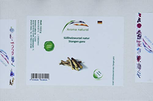 Preisvergleich Produktbild Süßholzwurzel natur Stangen ganz 112 g