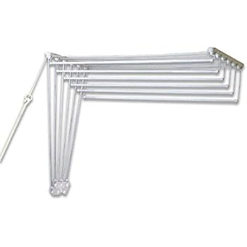 Deckentrockner 120 cm x 6 Verstellbare Wäschestangen …: Amazon.de