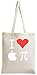 Produktbild I Love Apple Pi Tote Bag